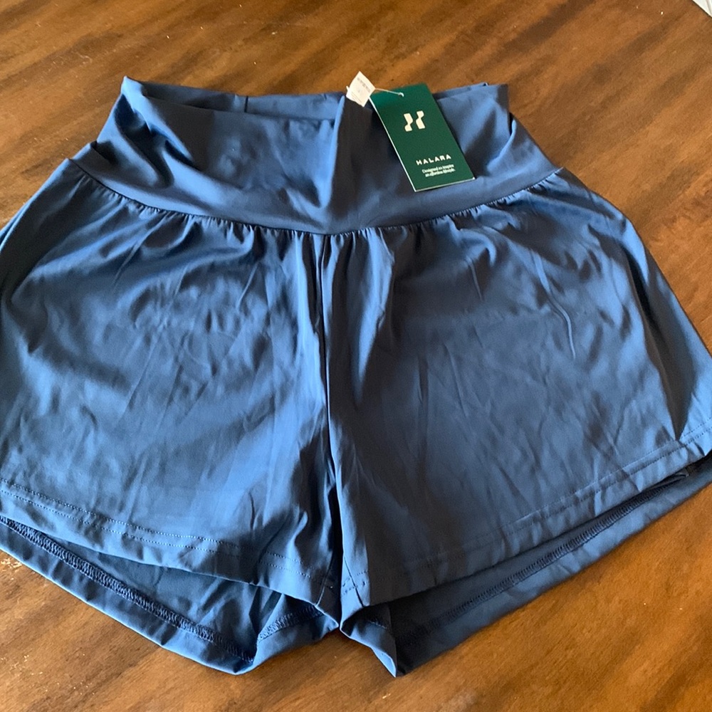 HALARA Women's Athletic Shorts - Navy Blue